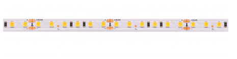 [LS-120-10-2835-IP20-3000] LED strip IP20 120 LEDs 2835/m 24V warmwit 3000k 5meter 9,6W/m 940Lm/m